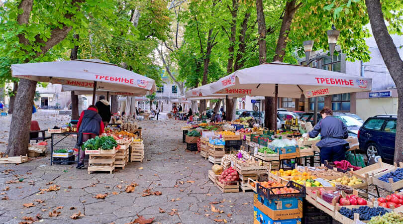 Trebinje Grüner Markt